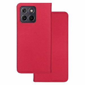 Smart Magnet case for Motorola Edge 70 Fusion red