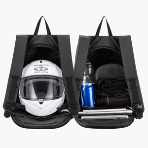 Rockbros H36 reppu kypäräpidikkeellä 14.5L - musta