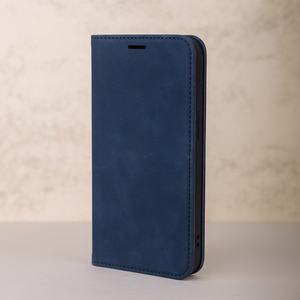 Smart Suede -suojakuori Xiaomi Redmi A5 Global:lle (173,45 x 79,35 x 8,45) laivastonsininen