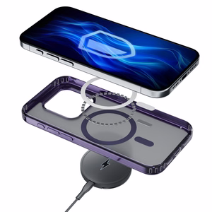 3mk Frosty MagCase Purple Suojakuori Apple iPhone 13 Pro:lle - violetti