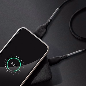 Kaapeli USB A - USB C Forcell F-Energy QC4.0 5A 60W Carbon 1 m CB-02A musta