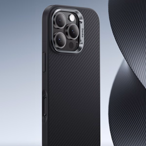 Benks Magnetic Armor Pro Kevlar Case Metal Frame 600D for Iphone 16 Plus black