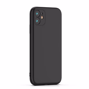 Silikoninen suojakuori iPhone 13 Mini 5,4 musta