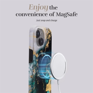 MIO Green Marble Magsafe suojakuori iPhone 17 Pro Max