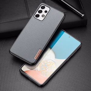 Dux Ducis Fino kotelo on valmistettu nylon materiaalista Samsung Galaxy A73 sininen