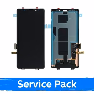 LCD Näyttö yhteensopiva Samsung N960 Note 9 Musta (Service Pack) (NF versio)