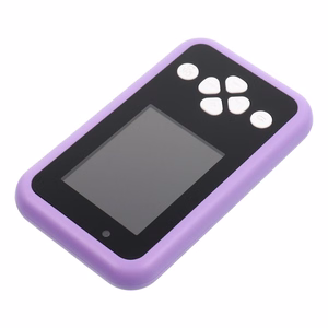 Pelikonsoli lapsille IPS-näytöllä 2,4" painikkeilla KDC-0027A violetti