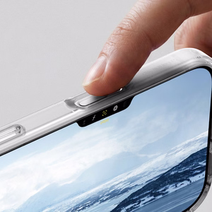 AmazingThing Minimal iskunkestävä suojakuori 3 objektiiville mallille iPhone 18 Pro Max – väri: läpinäkyvä