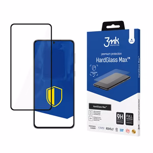 Vahvistettu koko näytön panssarilasi 3mk HardGlass Max musta Samsung Galaxy S21+ 5G:lle