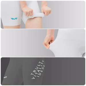 Rockbros YDDK017-1 TVI Women's Cycling Shorts with Bib and Pad Size S - White