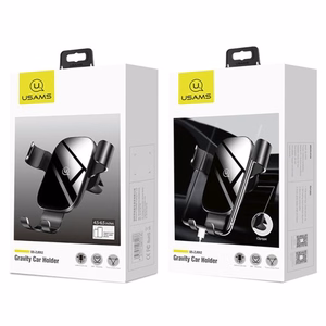 USAMS US-ZJ052 gravity car-phone holder for an air vent, black