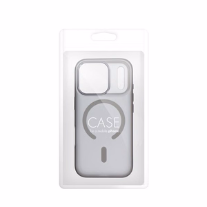 Case for iPhone 16 PRO Flexline Mag Cover compatible with MagSafe gray