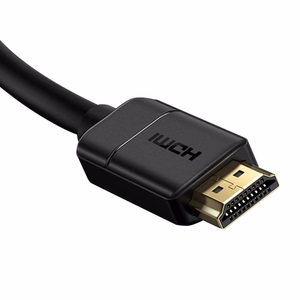 Baseus 2x HDMI 2.0 4K 60Hz kaapeli, 3D, HDR, 18Gbps, 5 m (musta)