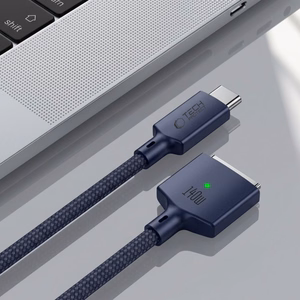 Tech-Protect MMC01 Ultraboost USB-C / USB-C MagSafe 3 140W 200cm kaapeli MacBook - laivastonsininen