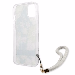Guess GUHCP13SHFLSN iPhone 13 mini 5.4" vihreä/vihreä kovakotelo Kukkahihna