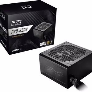 ASRock PRO-650G 650W 80 PLUS Gold virtalähde