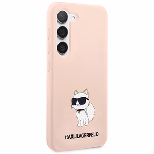 Karl Lagerfeld KLHCS23SSNCHBCP S23 S911 kovakuori vaaleanpunainen/vaaleanpunainen Silikoninen Choupette