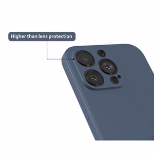 Phone Case "Liquid Silicone Edge" for Xiaomi Poco X4 GT (Dark Blue)