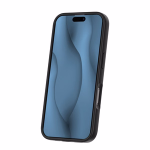 Silikoninen Ohut Mag Suojakuori iPhone 16 Pro Max 6,9:lle musta