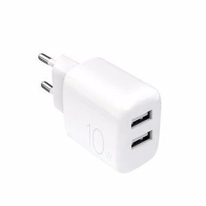 Puro PROLITE 10W 2x USB-A seinälaturi - Valkoinen