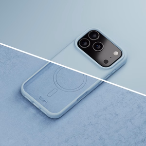Etteri Silikoninen Mag Suojakuori iPhone 17 Pro Max / iPhone 18 Pro Max:lle vaaleansininen