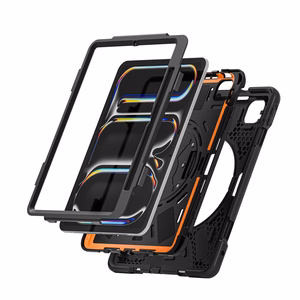 Crong Defender Plus rugged case for iPad Pro 11″ M5 (2025) / M4 (2024), black