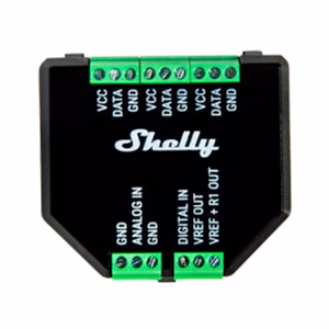 Shelly Plus Add-on lisäanturisovittimen