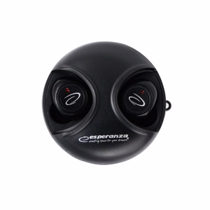 Esperanza EH228K kuulokkeet / kuulokemikrofoni Langaton In-ear puhelut / musiikki Micro-USB Bluetooth musta