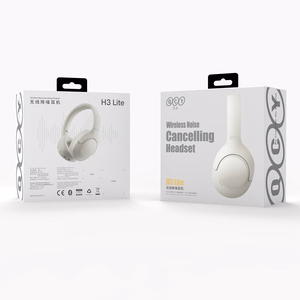 QCY H3 Lite over-ear-kuulokkeet ANC ja Bluetooth 5.3 (valkoinen)