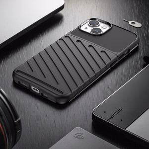 Thunder Case iPhone 14 panssaroitu kotelo musta