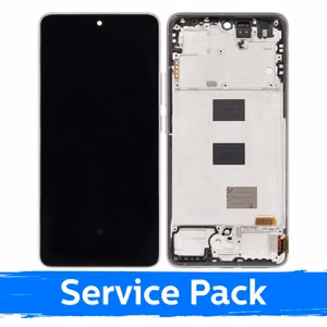 Xiaomi Redmi Note 14 5G / Poco M7 Pro 5G -yhteensopiva LCD-näyttö kehyksellä / kuupölyn värinen / (huoltopakkaus)