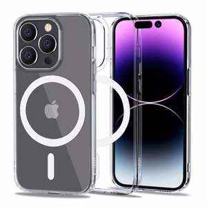 Tech-Protect FlexAir Hybrid MagSafe Suojakuori iPhone 14 Prolle - Kirkas