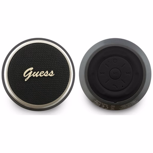 Guess 5 W Script Metal Logo Bluetooth-kaiutin, musta