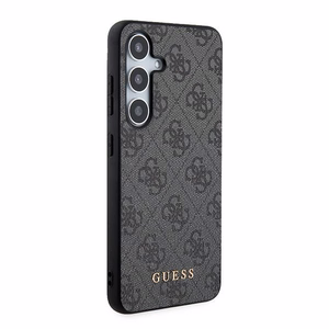 Guess 4G Metal Gold Logo case for Samsung Galaxy S24 - black