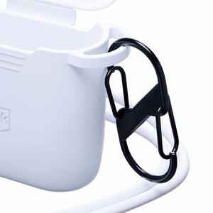 3mk Silicon AirPods suojakuori AirPods 2:lle - valkoinen