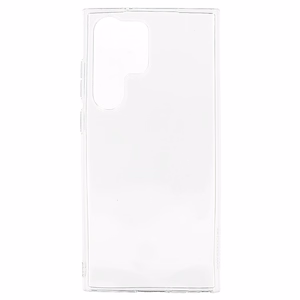 Ultra Clear 1mm Suojakuori Samsung Galaxy S23 Ultra:lle - läpinäkyvä
