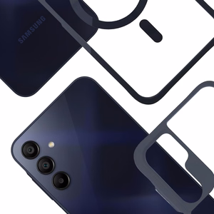 3mk Satin Armor MagCase Samsung Galaxy A15 5G:lle - läpinäkyvä