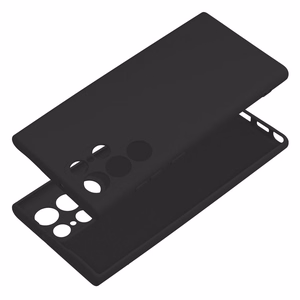 SILIKONINEN suojakuori puhelimelle SAMSUNG S22 Ultra musta