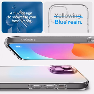 Spigen Crystal Flex Suojakuori iPhone 15 Plus:lle - kirkas