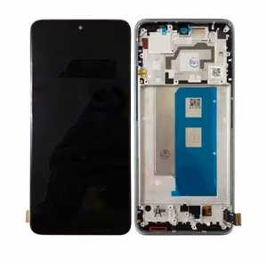 LCD Näyttö yhteensopiva Xiaomi Poco F5 Pro 5G kehyksellä / musta / HQ