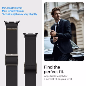 Spigen Lite Fit Samsung Galaxy Watch 8 / Classic (40 / 44 / 46 mm) musta