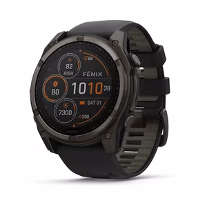 Garmin Fenix 8 Sapphire Solar älykello, musta/harmaa 010-02907-11