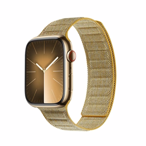 Crong Melange magnetic strap for Apple Watch 38 / 40 / 41 mm and 42 mm (Series 10 / 11), yellow melange
