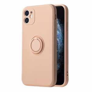 Vennus Silikoninen rengas iPhone 14 Plus:lle vaalea vaaleanpunainen