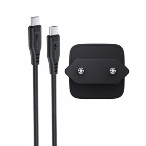 Charger Acefast A118 30W GaN USB-C + USB-C to USB-C cable 1.2m black