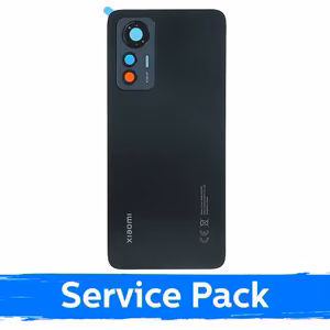 Takakansi, yhteensopiva Xiaomi 12 Lite / musta / (Service Pack)