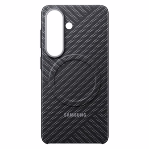 Samsung Carbon Magnet -suojakuori Samsung Galaxy S26:lle, MagSafe-yhteensopiva - harmaa