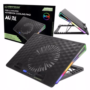 Esperanza EGC101 laptop cooling pad 800 RPM Black