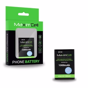 Maximcell akku Samsung B3410/S3650 Corby/S5610/S5620 Monte/C3530 AB463651BU:lle 1000mAh Li-ion