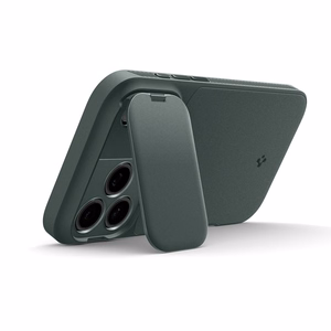 Spigen Optik Armor MagSafe Suojakuori iPhone 17 Pro Max:lle - vihreä
